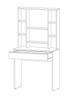 Стол туалетный