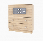 Комод Мадлен (Дуб сонома/Дуб Шале серебро)