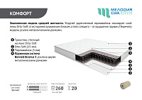 Матрас Комфорт 800*1860