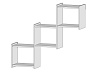 Полка Квадро (Белый)