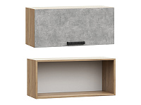 Шкаф верхний ШВГ 800 Кухня Каталея Прованс (Софт Графит)