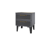 Тумба прикроватная Толедо (Графит серый)