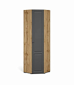 Шкаф угловой Лацио П ПР (Вотан/Сканди Графит)