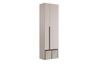 Шкаф двухдверный L600 Баско Кашемир с боксами