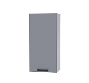 Шкаф верхний высокий В45В кухня Кантри (Белый/Карбон вулкан)