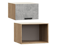 Шкаф верхний ШВГП 500 Кухня Катрин (Крем)