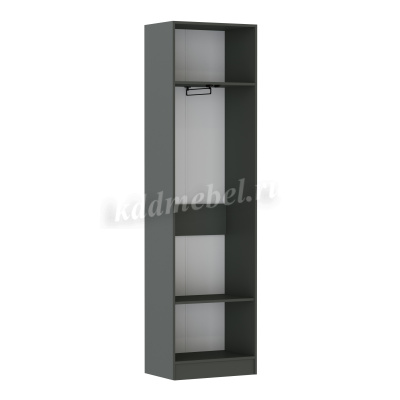 Шкаф платяной Руэлла (Графит серый)