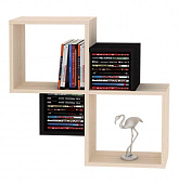 Полка Вита-11 (Дуб беленый/Венге)