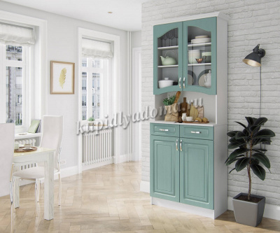 Буфет Прованс-08 (Клен бирюза)