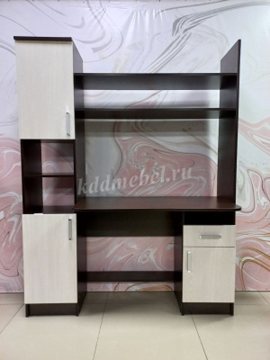 Стол компьютерный Школьник (Венге/Анкор белый)