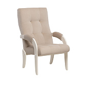 Кресло для отдыха Leset Спринг (Слоновая кость/Ткань велюр Бежевый V18)