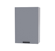 Шкаф верхний высокий с единым фасадом В6В кухня Кантри (Белый/Дуб канадский)