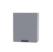 Шкаф верхний с единым фасадом 6С кухня Марбл (Белый/Океан)