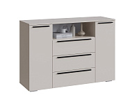 Комод Люмьер 3 ящика 2 ств. (Кашемир)