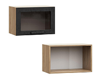 Шкаф верхний ШВГС 600 Кухня Ксения (Шоколад глянец)