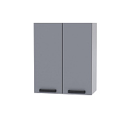 Шкаф верхний сушка 6С кухня Кантри (Белый/Карбон вулкан)