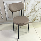 Стул Стивен (Черный/Велюр Бежевый) тип 2