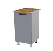 Шкаф нижний 45Р кухня Нагано без столешницы (Белый/Дуб юкон)