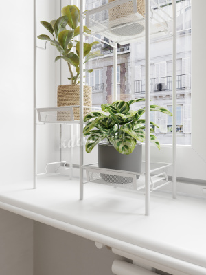 Подставка для цветов Лира-24 (Белый)