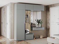 Прихожая  Люмьер вариант №7/1 (Белый)