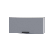 Шкаф верхний 8Х кухня Осло (Белый/Карбон сапфир)