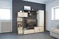 Гостиная Пекин Эра (Ясень шимо темный/Ясень шимо светлый)