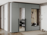 прихожая Люмьер_дуб сонома_шиншилла серая_композиция 5 прихожая Люмьер_дуб сонома_шиншилла серая_композиция 5